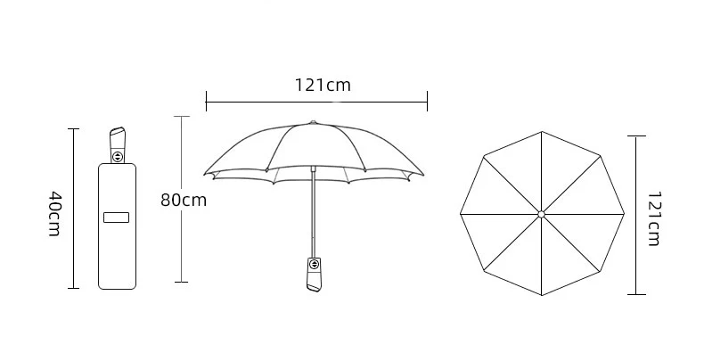 Guarda-chuva À Prova de Vento para Homens - Ofertas fluxo