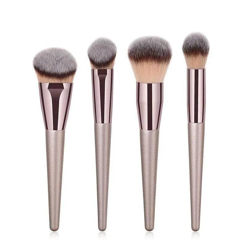 Conjunto de Pincéis de Maquiagem Champagne Quente - Ofertas fluxo