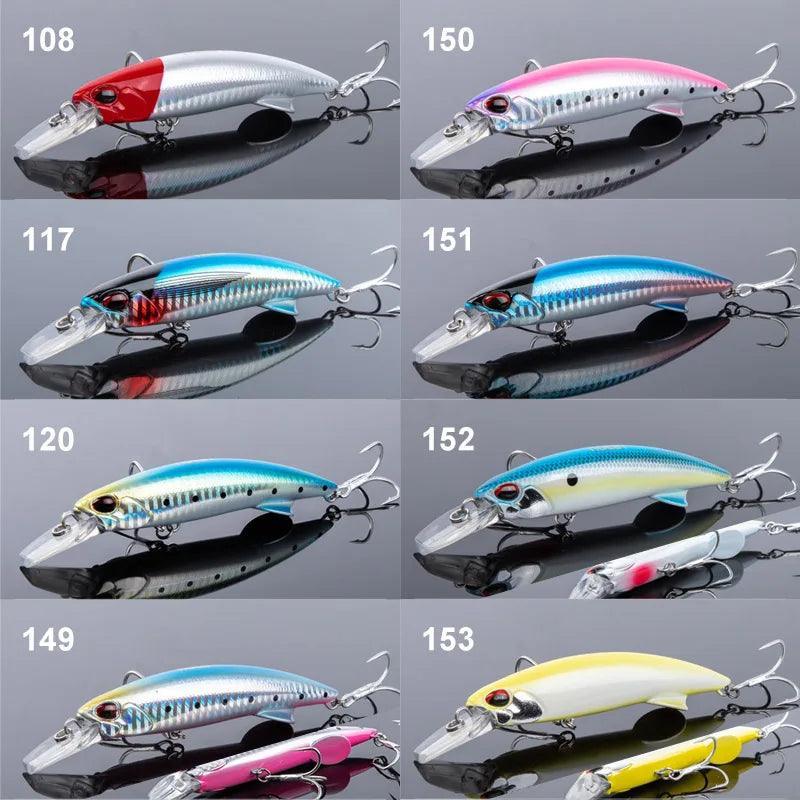 Isca Artificial Noeby Minnow Afundante Pesca Oceânica - Ofertas fluxo