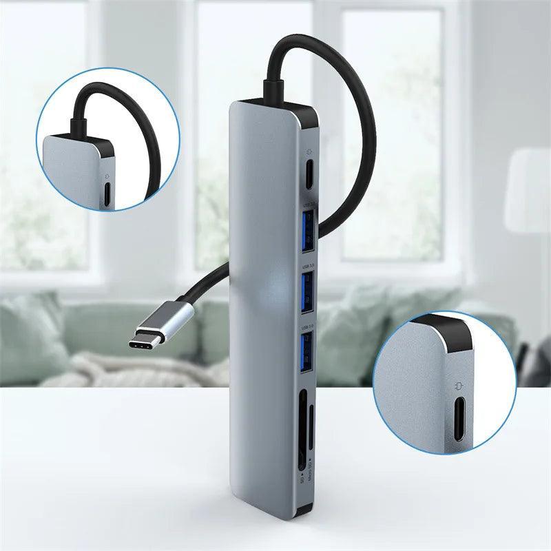 RankHub Pro - Estação USB-C para HDMI 4K - Ofertas fluxo