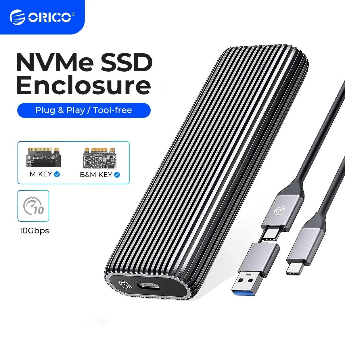 Gabinete Orico para SSD NVMe - Ofertas fluxo