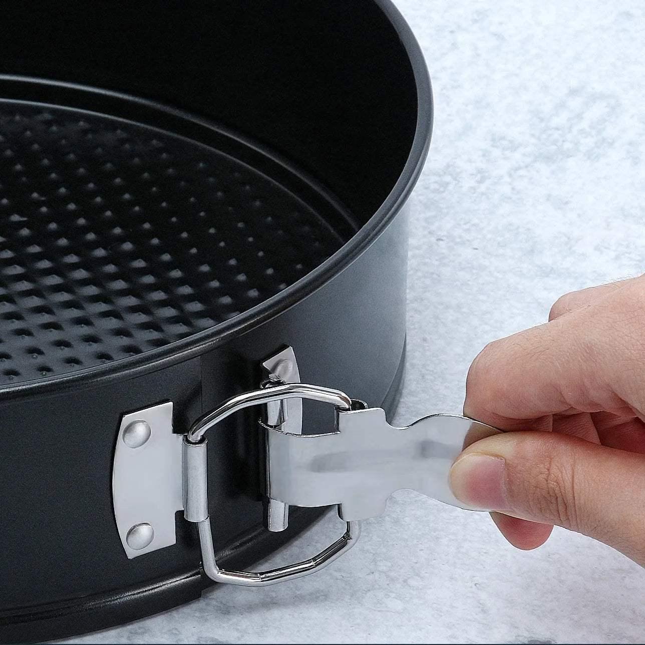 Conjunto de Moldes de Aço Carbono para Bolos - Série Profissional - Ofertas fluxo