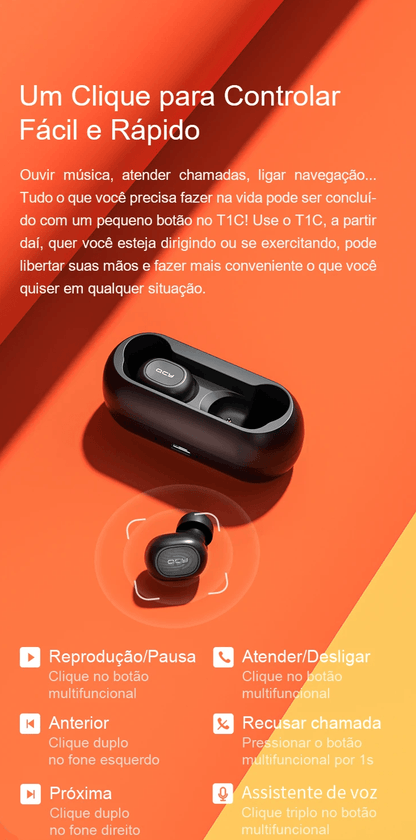 QCY T1C - Ofertas fluxo 