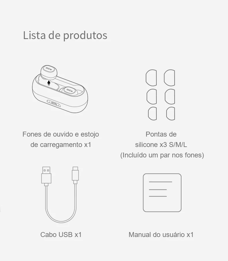 QCY T1C - Ofertas fluxo 