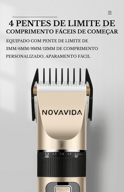 Máquina de Tosa Pet POSH PETS™ Ultra-Silenciosa | Para Cachorro e Gato - Ofertas fluxo 