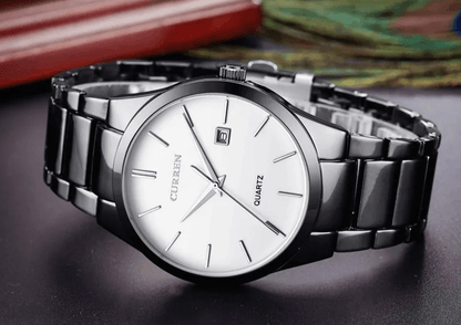 CURREN Steel Commando Elegance Watch - Ofertas fluxo 
