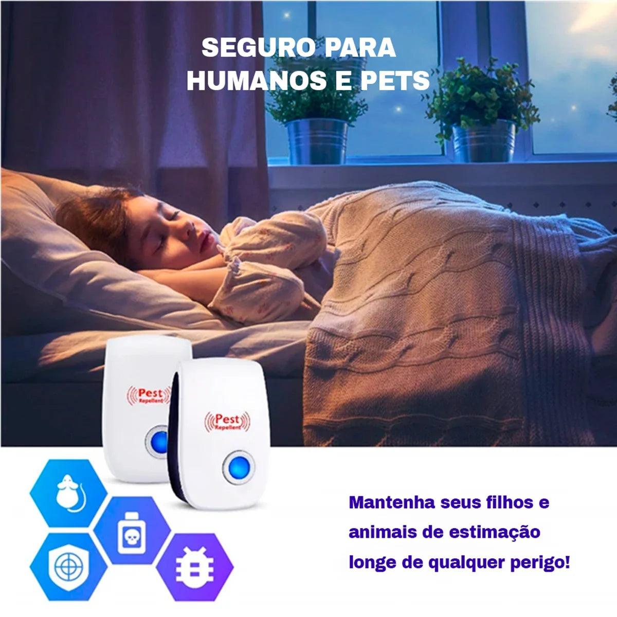 Repelente Ultrassônico SonicShield para Roedores e Insetos - Ofertas fluxo 