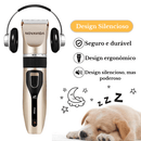 Máquina de Tosa Pet POSH PETS™ Ultra-Silenciosa | Para Cachorro e Gato - Ofertas fluxo 