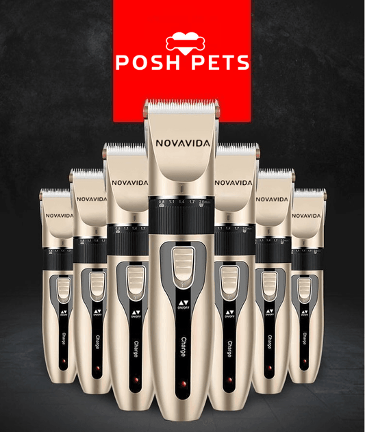 Máquina de Tosa Pet POSH PETS™ Ultra-Silenciosa | Para Cachorro e Gato - Ofertas fluxo 