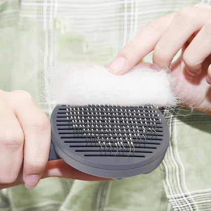 New Pet Cat Brush Massage Tool Dog Brush For Long Hair Grooming Cat Products For Pet Comb Anti Pulgas Dogs Kitten Accessories - Ofertas fluxo 