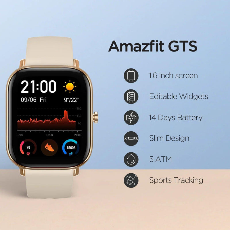 Smartwatch Amazfit GTS Versão Global - Ofertas fluxo 