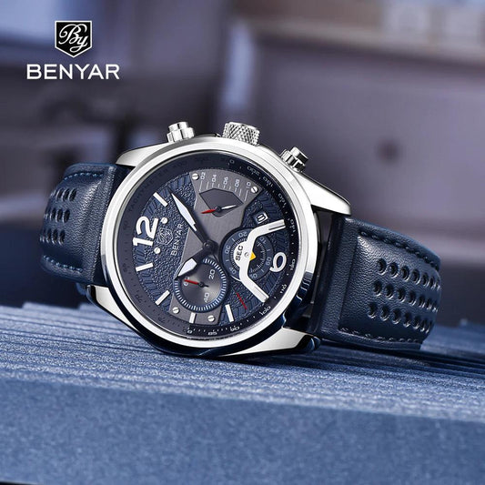 Relógio BENYAR 2024 Masculino - Ofertas fluxo 