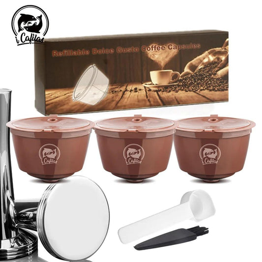 Cápsula Reutilizável iCafilas para Dolce Gusto - Ofertas fluxo 