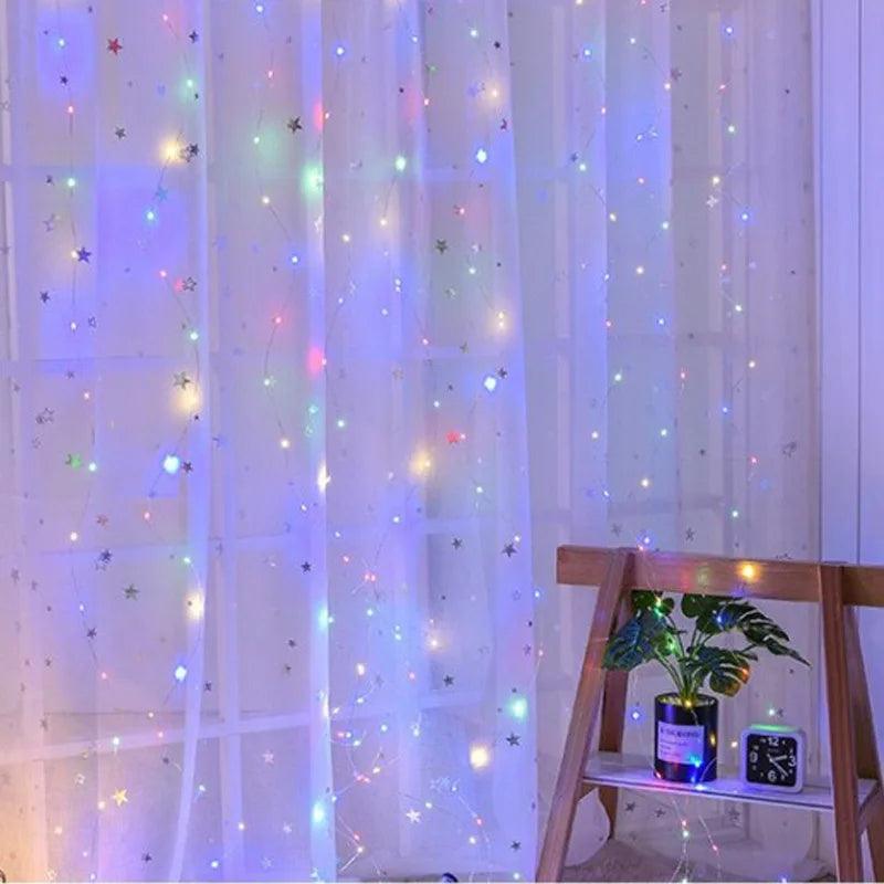 Luzes de cortina LED - Ofertas fluxo 
