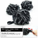 Bamboo Charcoal Bath Ball Bath Flower Bath Loofah Sponge Shower Pouf Body Scrubber Ball Mesh Pouf Bath Sponge Easy to Use - Ofertas fluxo 