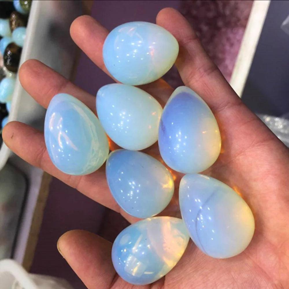 Opal Harmony Crystal Egg - 1.2 Inches - Ofertas fluxo 