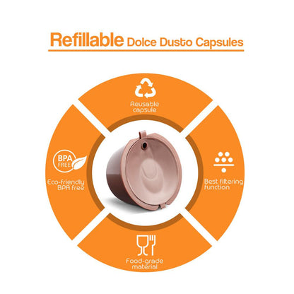 Cápsula Reutilizável iCafilas para Dolce Gusto - Ofertas fluxo 