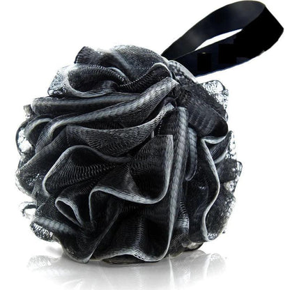 Bamboo Charcoal Bath Ball Bath Flower Bath Loofah Sponge Shower Pouf Body Scrubber Ball Mesh Pouf Bath Sponge Easy to Use - Ofertas fluxo 