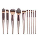 Conjunto de Pincéis de Maquiagem Champagne Quente - Ofertas fluxo 