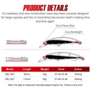 Isca Artificial Noeby Minnow Afundante Pesca Oceânica - Ofertas fluxo 