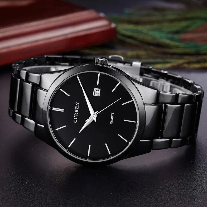 CURREN Steel Commando Elegance Watch - Ofertas fluxo 