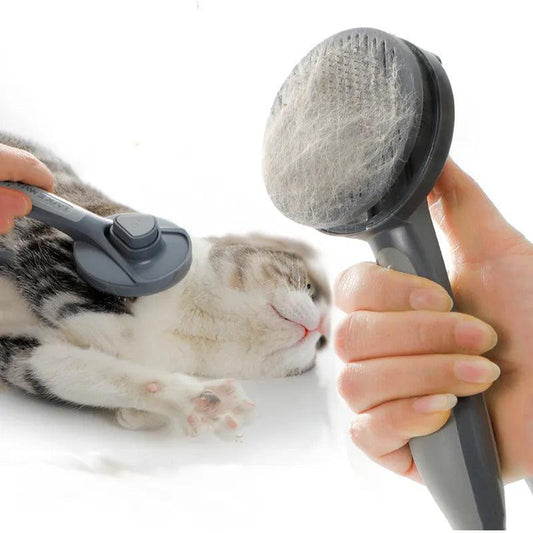 New Pet Cat Brush Massage Tool Dog Brush For Long Hair Grooming Cat Products For Pet Comb Anti Pulgas Dogs Kitten Accessories - Ofertas fluxo 