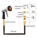 Lightweight And Wear-Resistant Garden Watering Hose Latex Telescopic Magic Hose High Pressure Car Wash Water Gun Hose Watering - Ofertas fluxo 