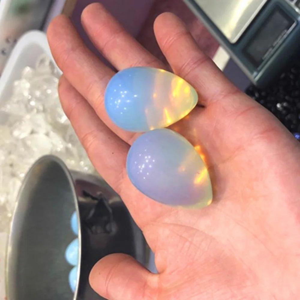 Opal Harmony Crystal Egg - 1.2 Inches - Ofertas fluxo 