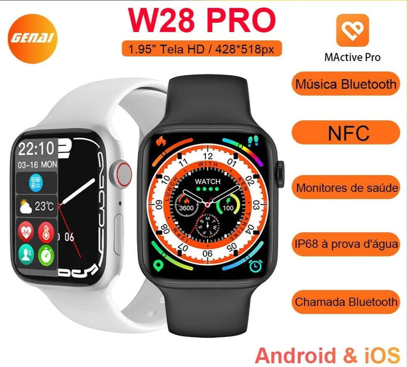 Smartwatch HD ProVoice W28 - Ofertas fluxo 