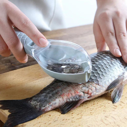 Fish skin brush scraping fish scale brush grater quick disassembly fish knife cleaning peeling skin scraper scraper fish scaler - Ofertas fluxo 