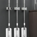 Wall Mounted Mop Holder Bathroom Accessories No punching Multi-Purpose Kitchen Strong Mop Hanger Broom Holder Mop Racks - Ofertas fluxo 