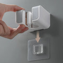 Wall Mounted Mop Holder Bathroom Accessories No punching Multi-Purpose Kitchen Strong Mop Hanger Broom Holder Mop Racks - Ofertas fluxo 
