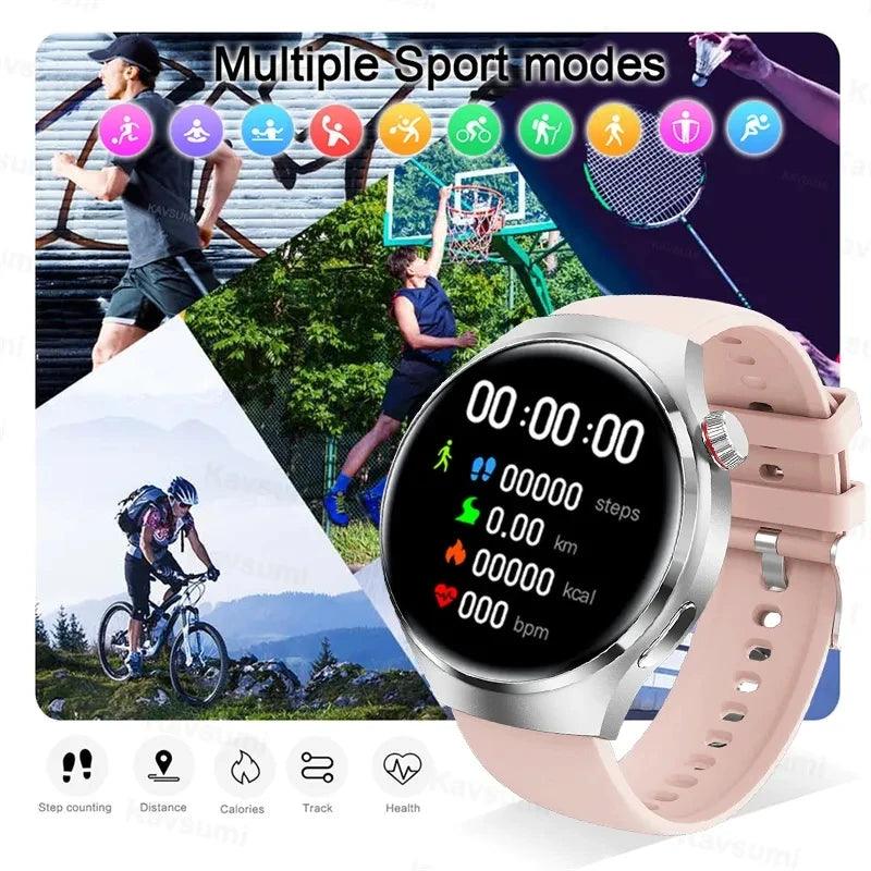 Smartwatch Esportivo GT4 Pro 2024 para Mulheres - Ofertas fluxo 