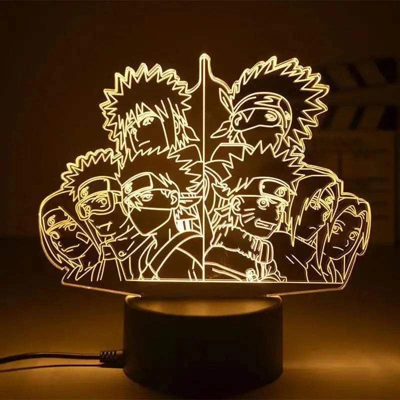Luminária Noturna 3D Naruto - Ofertas fluxo 