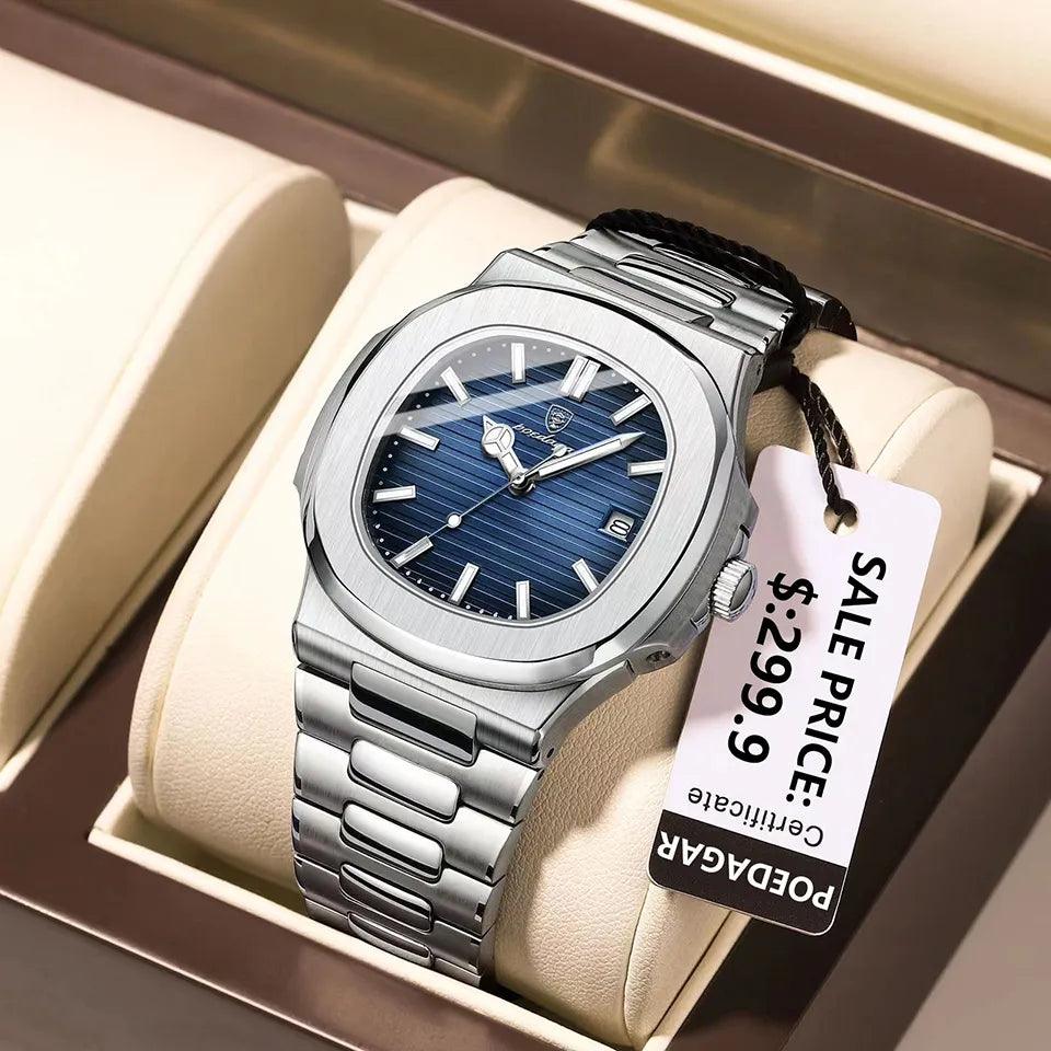 Relógio Masculino de Luxo POEDAGAR - Ofertas fluxo 