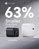 VOLTME GaN III - Carregador USB-C de 30W - Ofertas fluxo 