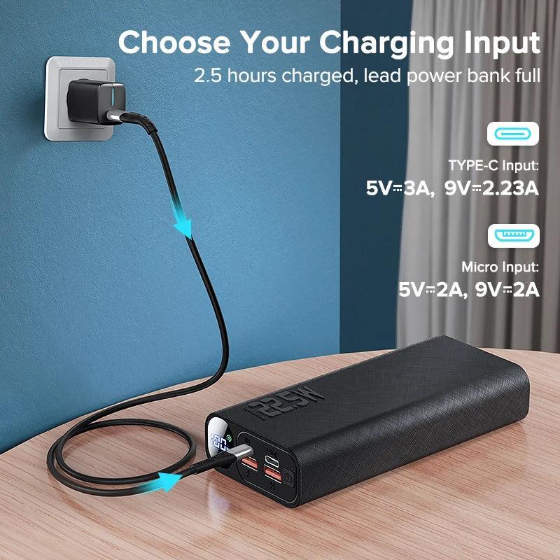 QOOVI PowerBoost 20 - Carregador Portátil de 20.000mAh - Ofertas fluxo 