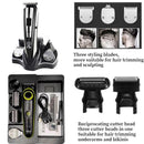 Kemei Electric Hair Clipper Beauty kit for Men Electric shaver beard trimme men's Razor multifunctional hair cutting machine - Ofertas fluxo 