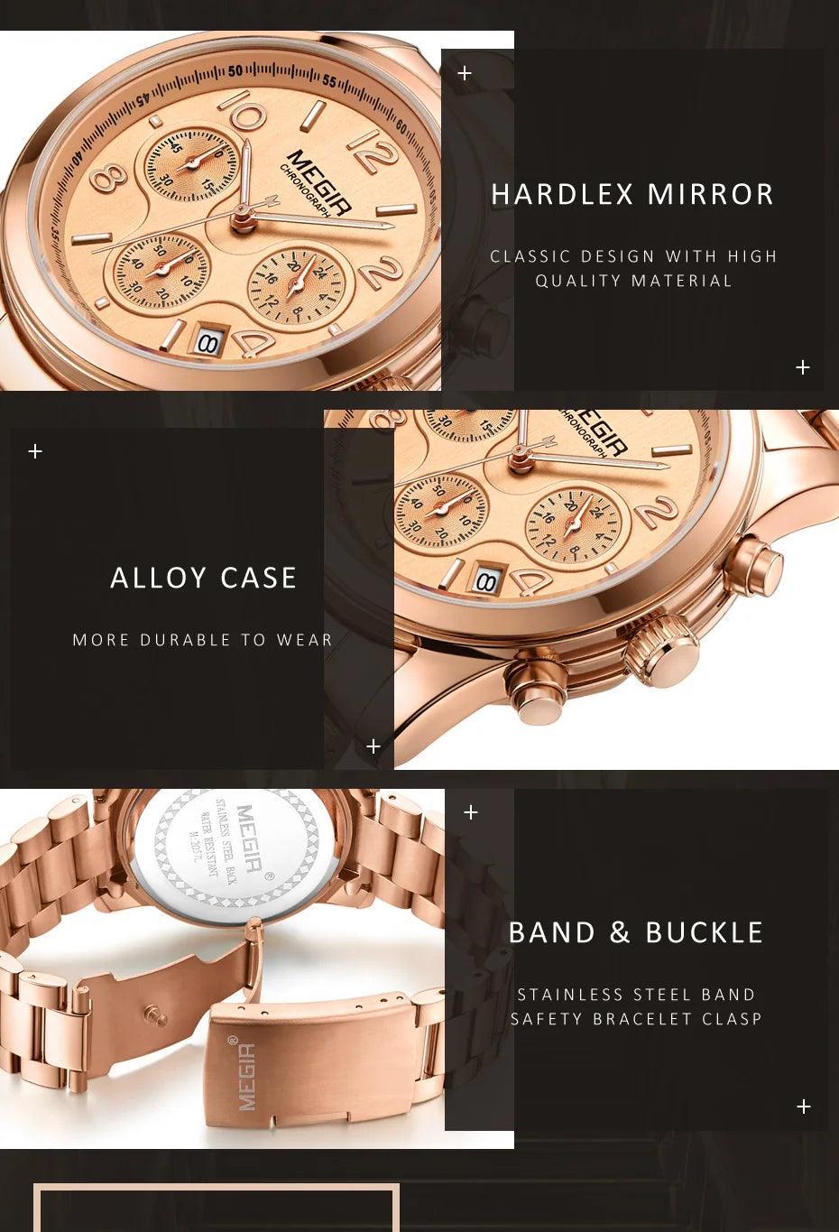 Megir EleganceChrono Femme - Ofertas fluxo 