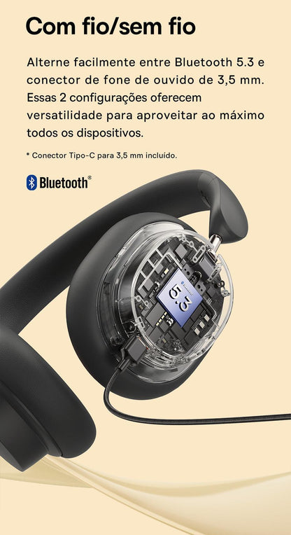 Baseus Bowie D05 Fone de Ouvido Sem Fio Bluetooth 5.3 - Ofertas fluxo 
