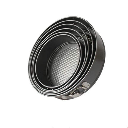 Conjunto de Moldes de Aço Carbono para Bolos - Série Profissional - Ofertas fluxo 