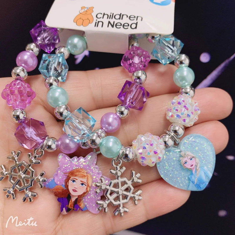 Conjunto de Pulseiras Frozen Encantadas - Ofertas fluxo 