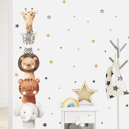 Régua de Crescimento Boho Safari - Ofertas fluxo 