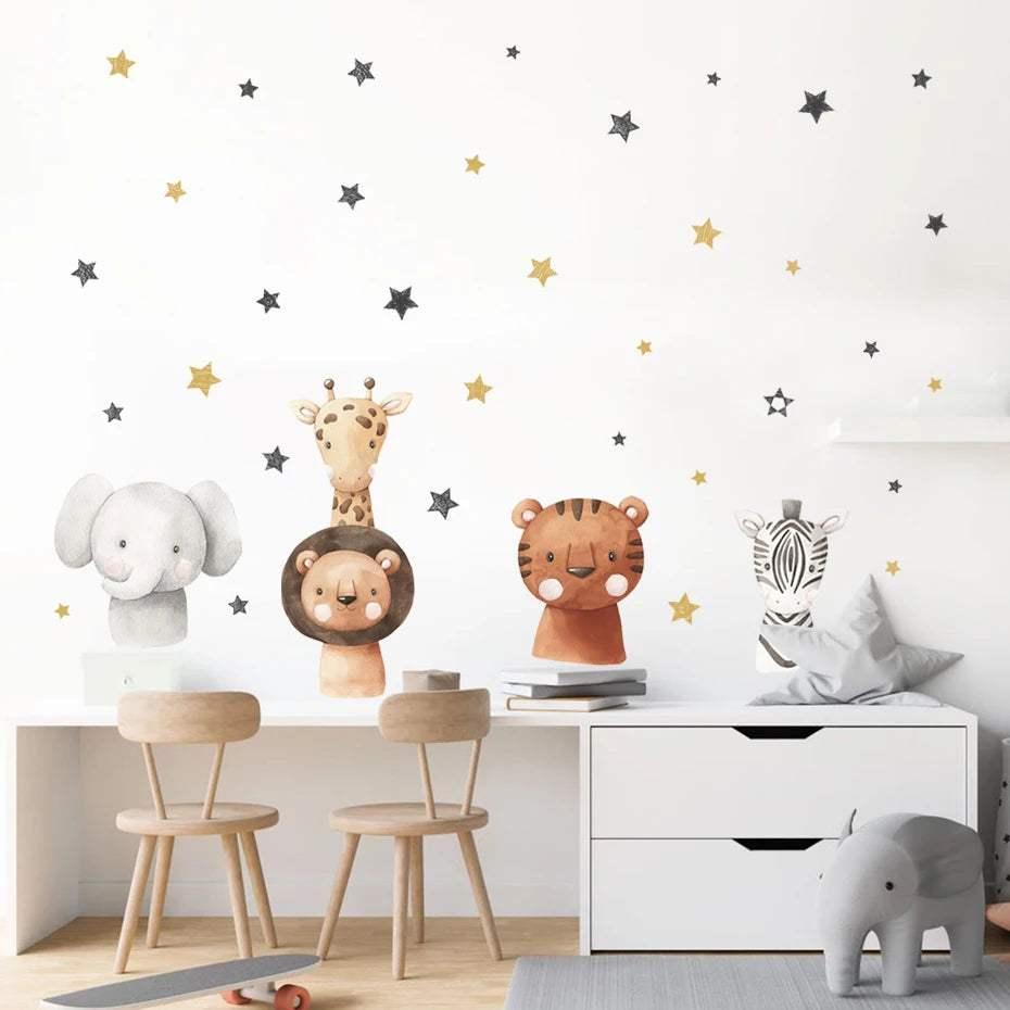 Régua de Crescimento Boho Safari - Ofertas fluxo 