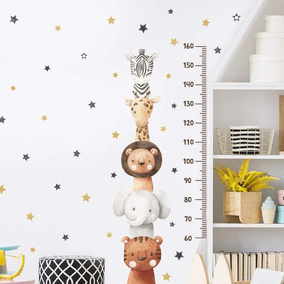 Régua de Crescimento Boho Safari - Ofertas fluxo 